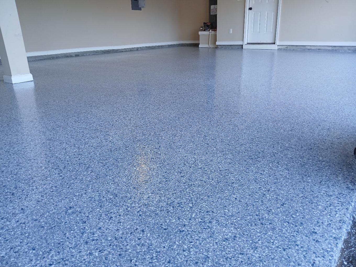 Home 2 CGF Epoxy Flake Floor Banner
